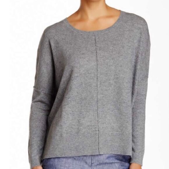 Joie Narcisse Cashmere Blend Drop Shoulder Sweater - Picture 3 of 5